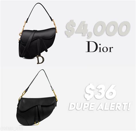 dior saddle bag dupe amazon 2020|knock off christian dior bags.